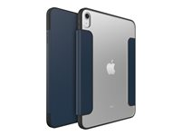 OtterBox Symmetry Series - Lommebok for nettbrett - polykarbonat, syntetisk skinn - kystkveld (klar/blå) - for Apple 13-inch iPad Air M2 Wi-Fi, M2 Wi-Fi + Cellular, M3 Wi-Fi, M3 Wi-Fi + Cellular 77-95266