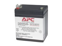 APC Replacement Battery Cartridge #46 - UPS-batteri - 1 x batteri - blysyre - for Back-UPS ES 350, 500 RBC46