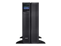 APC Smart-UPS X 3000VA Short Depth Tower/Rack LCD - UPS (rackmonterbar/ekstern) - AC 208 V - 2700 watt - 3000 VA - RS-232, USB - utgangskontakter: 8 - 4U - svart - for P/N: NBWL0356A, SCL500RM1UC, SCL500RM1UNC, SMTL1000RM2UC, SMTL750RM2UC, SMX3000HVTUS SMX3000HVT