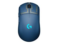 Logitech G PRO League of Legends Edition - Mus - høyre- og venstrehåndet - optisk - 8 knapper - kablet, trådløs - 2.4 GHz, USB - USB Logitech LIGHTSPEED-mottaker 910-006451