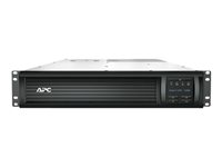 APC Smart-UPS 2200VA LCD RM - UPS (kan monteres i rack) - AC 230 V - 1980 watt - 2200 VA - Ethernet, RS-232, USB - utgangskontakter: 9 - 2U - med APC UPS Network Management Card - for P/N: AR3103SP, AR3106SP, AR4024SP, AR4024SPX429, AR4024SPX431, AR4024SPX432, NBWL0356A SMT2200RMI2UNC