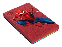 Seagate FireCuda STKL2000417 - Spider-Man Special Edition - harddisk - 2 TB - ekstern (bærbar) - USB 3.2 Gen 1 - med 2-års Seagate Rescue Data Recovery - for Sony PlayStation 4, Sony PlayStation 4 Pro, Sony PlayStation 4 Slim, Sony PlayStation 5 STKL2000417