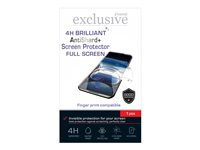 Insmat AntiShard+ - Skjermbeskyttelse for mobiltelefon - fullskjerm, 4 H Brilliant - film - gjennomsiktig - for Samsung Galaxy S22 Ultra 861-1682