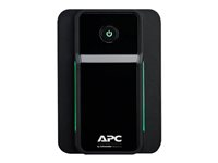 APC Back-UPS BX Series BX500MI - UPS - AC 230 V - 300 watt - 500 VA - 9 Ah - utgangskontakter: 4 BX500MI