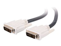 C2G - DVI-kabel - enkeltlenke - DVI-I (hann) til DVI-I (hann) - 3 m 81201