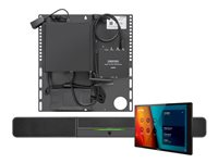 Crestron Flex UC-B30-T-WM - For Microsoft Teams Rooms - videokonferansesett (lydstang, berøringsskjermkonsoll, mini-PC) - Certified for Microsoft Teams - svart UC-B30-T-WM