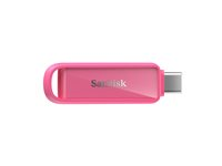 SanDisk Phone Drive - USB-flashstasjon - 1 TB - USB-C 3.2 Gen 1 - seastar pink SDIXS0N-1T00-GN6NG