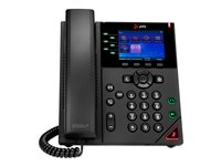 Poly VVX 350 - OBi Edition - VoIP-telefon - treveis anropskapasitet - SRTP, SIP, SDP - 6 linjer - svart 89B59AA