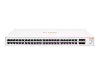 HPE Aruba Instant On 1830 48G 4SFP Switch - Switch - smart - 48 x 10/100/1000 + 4 x Gigabit SFP - stasjonær, rackmonterbar JL814A#ABB