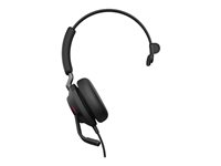 Jabra Evolve2 40 SE MS Mono - Hodesett - on-ear - kablet - USB-C - lydisolerende - Certified for Microsoft Teams 24189-899-899