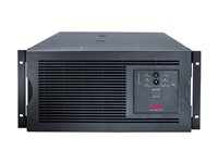 APC Smart-UPS - UPS (kan monteres i rack) - AC 208 V - 4 kW - 5000 VA - Ethernet 10/100, RS-232 - utgangskontakter: 4 - 5U - svart - for P/N: AR4038IX432, NBWL0356A, SMX2000LVNCUS, SMX2000LVUS, SMX3000HVTUS, SRT1000RMXLA SUA5000RMT5U