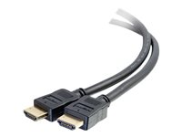 C2G 10ft 4K HDMI Cable with Ethernet - Premium Certified - High Speed 60Hz - HDMI-kabel med Ethernet - HDMI hann til HDMI hann - 3.05 m - skjermet - svart - 4K-støtte 50184