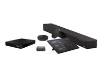 Lenovo ThinkSmart Core - Full Room Kit - videokonferansesett - med 3-års Lenovo Premier Support + First Year Maintenance - Certified for Microsoft Teams Rooms - svart 11S3000LMT