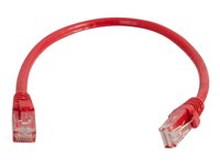 C2G Cat6 Booted Unshielded (UTP) Network Patch Cable - Koblingskabel - RJ-45 (hann) til RJ-45 (hann) - 7 m - UTP - CAT 6 - formstøpt, uten hindringer, flertrådet - rød 83451