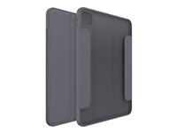 OtterBox Symmetry Series - Lommebok for nettbrett - polykarbonat, syntetisk gummi - tordenvær (klar/mørk grå) - for Apple 11-inch iPad Pro M4 Wi-Fi, M4 Wi-Fi + Cellular 77-95257