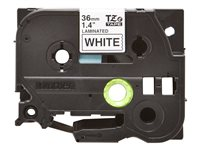 Brother TZe-261 - Standardklebemiddel - svart på hvitt - Rull (3,6 cm x 8 m) 1 kassett(er) laminert teip - for P-Touch PT-3600, 530, 550, 9200, 9400, 9500, 9600, 9700, 9800, D800, E800, P900, P950 TZE261