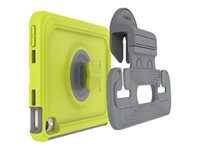 OtterBox Kids EasyGrab - Baksidedeksel for nettbrett - robust - EasyGrab flerbruksomslagsstativ - marsgrønn 77-87463