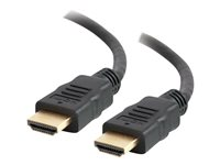 C2G 3m High Speed HDMI Cable with Ethernet - 4K - UltraHD - HDMI-kabel med Ethernet - HDMI hann til HDMI hann - 3 m - svart - for Dell Inspiron 3847 82006
