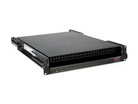 APC Rack Side Air Distribution 115V 60HZ - Vifteenhet - svart - 2U - for P/N: AR3103, AR3103SP, AR3106SP, AR9300SP, AR9300SP-R, AR9307SP, AR9307SP-R, SRT1000RMXLI ACF201BLK