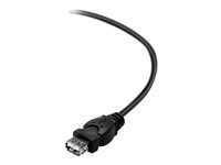 Belkin - USB-forlengelseskabel - USB (hann) til USB (hunn) - USB 2.0 - 1.8 m F3U153BT1.8M