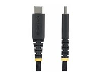 StarTech.com - USB-kabel - USB-C (hann) til USB-C (hann) - USB 2.0 - 3 A - 2 m - USB Power Delivery (60W) - svart USB2CC2MNCBR
