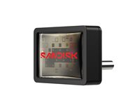 SanDisk Extreme Fit - USB-flashstasjon - 256 GB - USB-C 3.2 Gen 1 SDCZ530-256G-G46