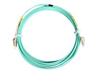 StarTech.com 2m Fiber Optic Cable - 10 Gb Aqua - Multimode Duplex 50/125 - LSZH - LC/LC - OM3 - LC to LC Fiber Patch Cable - Koblingskabel - LC multimodus (hann) til LC multimodus (hann) - 2 m - fiberoptisk - dupleks - 50 / 125 mikroner - akvamarin - for P/N: J9152AST, MASFP10GBSR, SFP10GBLRMST, SFP10GBSRST, SFP10GSRSST, SFP10GSRXST A50FBLCLC2