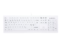 Active Key MedicalKey AK-C8100 - Tastatur - USB - Nordisk - hvit AK-C8100F-U1-W/NOR