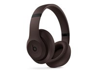 Beats Studio Pro - Hodetelefoner med mikrofon - full størrelse - Bluetooth - trådløs, kablet - aktiv støydemping - 3,5 mm jakk, USB-C - mørkebrun MQTT3DN/A