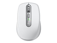 Logitech MX Anywhere 3 for Business - Mus - laser - 6 knapper - trådløs - Bluetooth, 2.4 GHz - Logitech Logi Bolt USB-mottaker - blekgrå 910-006216