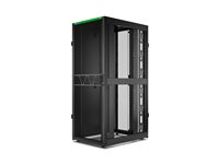 APC NetShelter SX Gen 2 - Rack skap - 1991 H x 800W x 1070D mm, med sider - står på gulv - svart - 42U - 19" - TAA-samsvar - for P/N: SMT1000RM1U, SMT750RM1U, SRTL10KRM4UT, SRTL5KRM2UI-HW, SRTL5KRM2UT-HW, SRTL8KRM4UT AR3180B2