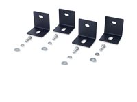 APC Bolt Down Kit - Rack-boltsett - svart - for NetShelter SX AR7701