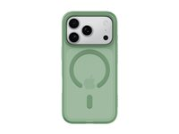 Belkin SheerForce Grip Series - Baksidedeksel for mobiltelefon - MagSafe-samsvar - laget av resirkulerte materialer - pistasiegrønn - for Apple iPhone 17 Pro MSA035HQSE