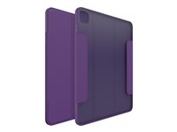 OtterBox Symmetry Folio Series - Lommebok for nettbrett - polykarbonat, syntetisk gummi - fantasi (klar/lilla) - for Apple 13-inch iPad Pro M4 Wi-Fi, M4 Wi-Fi + Cellular 77-95260