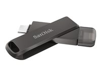 SanDisk iXpand Luxe - USB-flashstasjon - 64 GB - USB-C / Lightning SDIX70N-064G-GN6NN