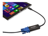 Kensington VM1000 Mini DisplayPort to VGA Adapter - Videokonverter - DisplayPort - VGA - svart K33987WW