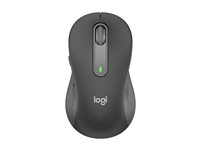 Logitech Signature M650 L for Business - Mus - høyrehendt - 5 knapper - trådløs - 2.4 GHz, Bluetooth - Logitech Logi Bolt USB-mottaker - grafitt 910-006348