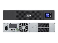 Eaton 5SC 1500i - UPS - AC 230 V - 1050 watt - 1500 VA - RS-232, USB - utgangskontakter: 8 - 2U - svart 5SC1500IR