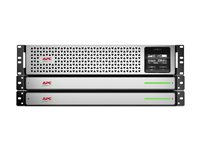 APC Smart-UPS On-Line Li-Ion 1500VA - UPS (rackmonterbar/ekstern) - AC 230 V - 1350 watt - 1500 VA - RS-232, USB - utgangskontakter: 8 - svart SRTL1500RMXLI