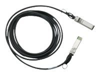 Cisco SFP+ Copper Twinax Cable - Direktekoblingskabel - SFP+ til SFP+ - 3 m - toakset - SFF-8436/IEEE 802.3ae - oransje - oppusset - for 250 Series; Catalyst 2960, 2960G, 2960S, ESS9300; Nexus 93180, 9336, 9372; UCS 6140, C4200 SFP-H10GB-CU3M-RF