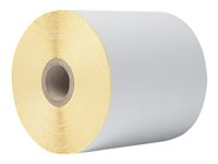 Brother - Selv-adhesiv - hvit - Rull (10,2 cm x 58 m) 1 rull(er) sammenhengende etiketter (en pakke 8) - for Brother TD-4410D, TD-4420DN, TD-4520DN, TD-4550DNWB BDE1J000102102