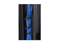 APC - Rackkabelstyringsring - svart (en pakke 10) - for P/N: SCL500RM1U, SMX1500RM2UCNCUS, SMX1500RM2UCUS, SMX2KR2UX145, SMX3KR2UNCX145, SMX750CUS AR7540