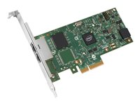 Intel Ethernet Server Adapter I350-T2 - Nettverksadapter - PCIe 2.1 x4 lav profil - 1000Base-T x 2 I350T2V2BLK