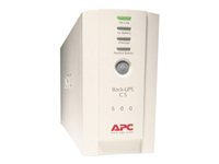 APC Back-UPS CS 500 - UPS - AC 230 V - 300 watt - 500 VA - RS-232, USB - utgangskontakter: 4 - beige BK500EI