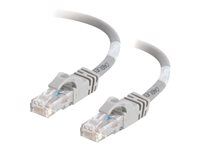 C2G Cat6 Booted Unshielded (UTP) Network Patch Cable - Koblingskabel - RJ-45 (hann) til RJ-45 (hann) - 50 m - UTP - CAT 6 - formstøpt, uten hindringer, flertrådet - grå 83376