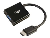 C2G HDMI to VGA Adapter - HDMI to VGA Converter - M/F - Videokonverter - HDMI - VGA - svart 41350