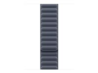 Apple - Klokkestropp for smart armbåndsur - 42mm - S/M-størrelse - marineblå - for Watch Hermès Series 7, Hermès Series 9, SE 3, Series 10, Series 11, Series 8, Series 9 MGDA4ZM/A