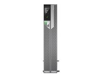 APC Smart-UPS Ultra On-Line - UPS (rackmonterbar/ekstern) - AC 220-230 V - 5000 watt - 5000 VA - litiumion - Ethernet, USB - utgangskontakter: 10 - 2U - sølvgrå SRTL5KRM2UI