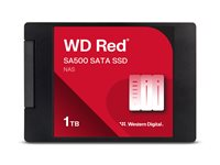 WD Red SA500 WDS100T1R0A - SSD - 1 TB - intern - 2.5" - SATA 6Gb/s WDS100T1R0A