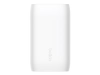 Belkin BoostCharge - Strømadapter - PPS-teknologi - 67 watt - 3.25 A - PD 3.0, Power Delivery 3.1 - 3 utgangskontakter (24 pin USB-C) - hvit WCC002VF2MWH-B6